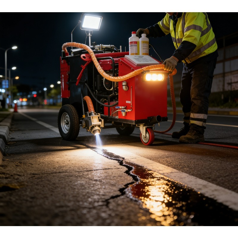 Road Crack Sealing Machine - High Efficiency Road Crack Sealing Machine