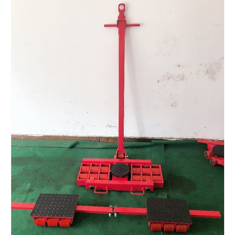 Heavy Equipment Industry - Dual Row Machinery Moving Skate 8T