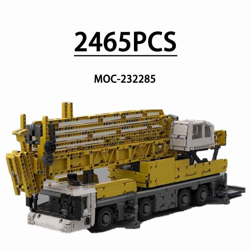 Heavy Equipment Transporter - MOC-232285 Crane mk88 Heavy Equipment Transporter