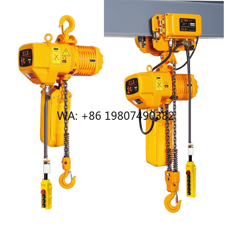 Heavy Equipment Industry - Dual Speed Electric Chain Hoist 1