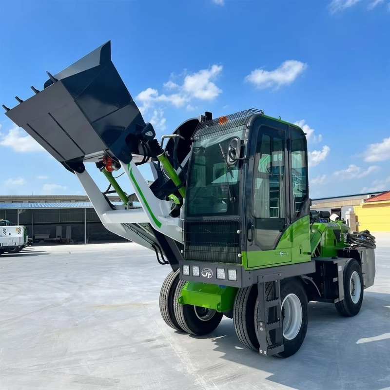 Concrete Mixer Machine - 3.5m³ Self-loading Concrete Mixer Truck for