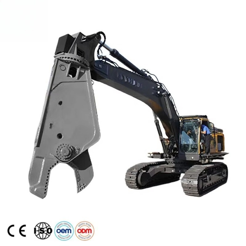 Heavy Equipment Industry - Hydraulic Eagle Jaw Scrap Cutter Industrial