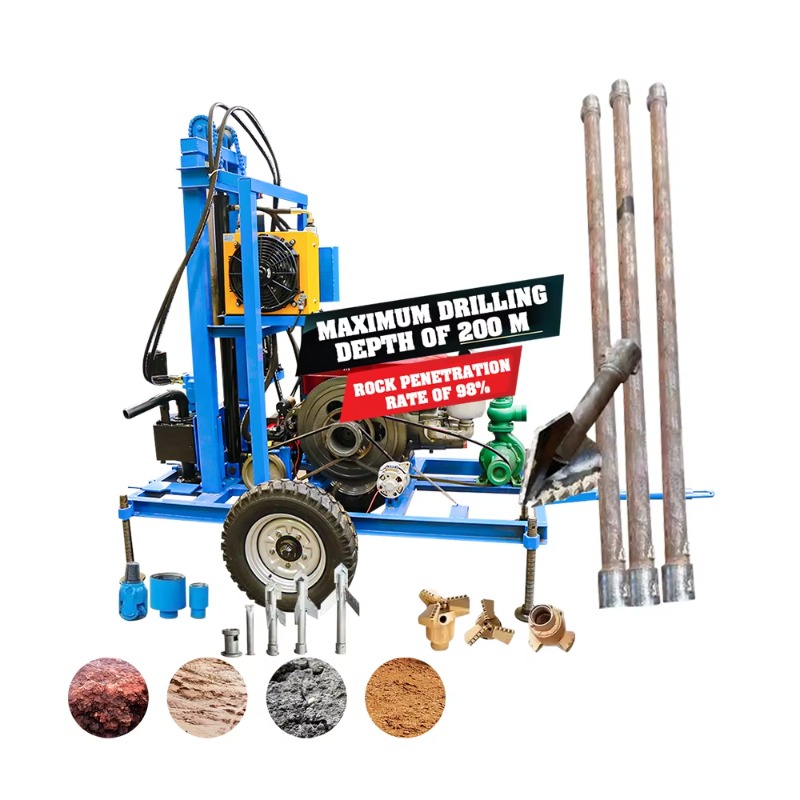 Heavy Duty Water Well Drilling - Heavy Equipment Drilling Rig ulasan dan harga