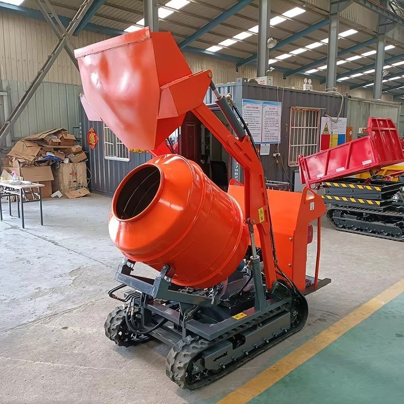 Crawler Self-Loading 0.8 Ton C - Concrete Mixer Machine ulasan dan harga