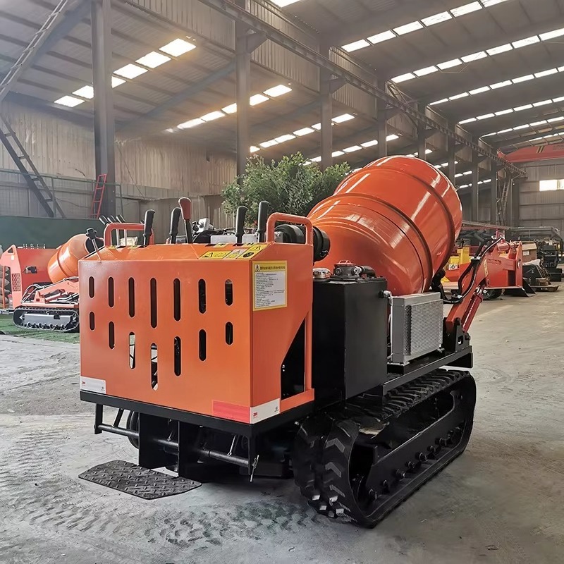 Crawler Self-Loading 0.8 Ton C - Concrete Mixer Machine ulasan dan harga