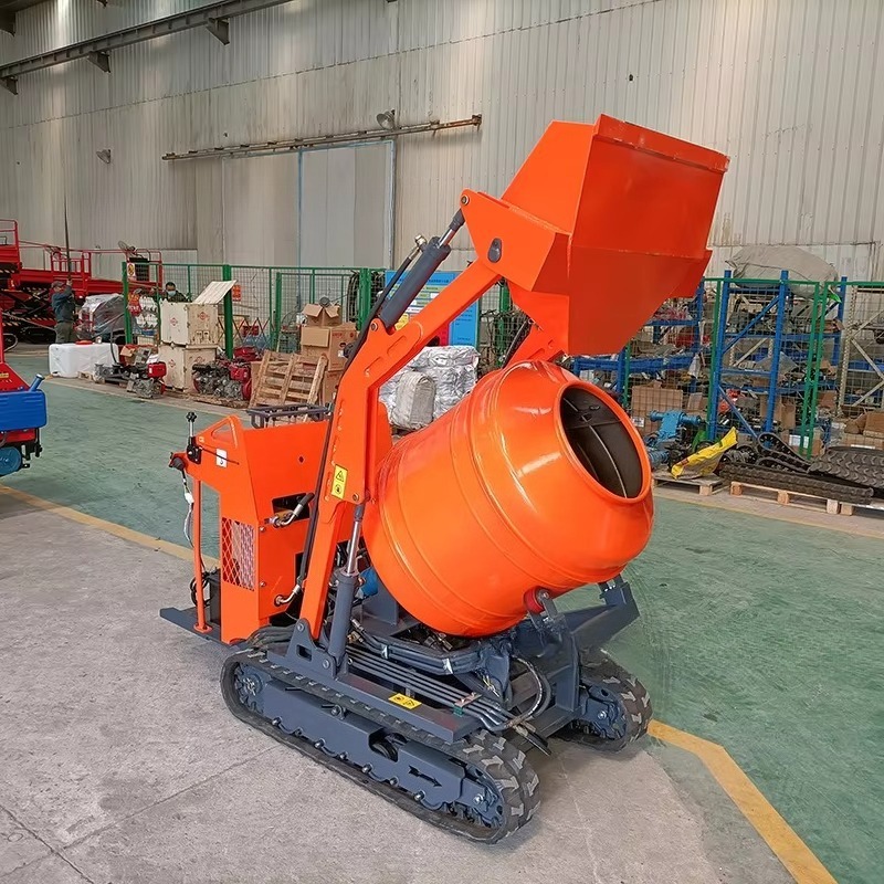 Crawler Self-Loading 0.8 Ton C - Concrete Mixer Machine ulasan dan harga
