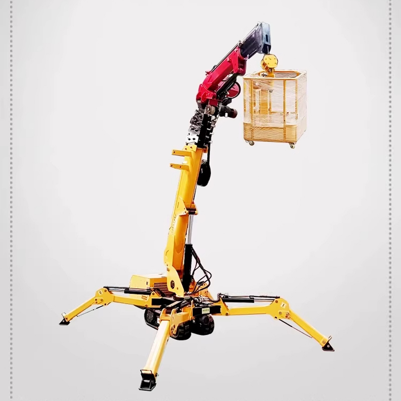 New Crawler Spider Crane Compa - Compact Crawler Boom Lift ulasan dan harga