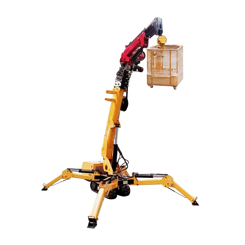 New Crawler Spider Crane Compa - Compact Crawler Boom Lift ulasan dan harga