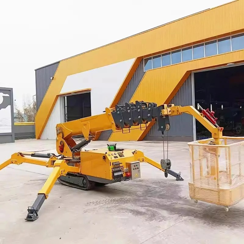 New Crawler Spider Crane Compa - Compact Crawler Boom Lift ulasan dan harga