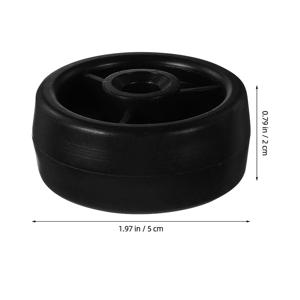 8pcs Plastic Roller Wheels Hea - Heavy Equipment Training ulasan dan harga