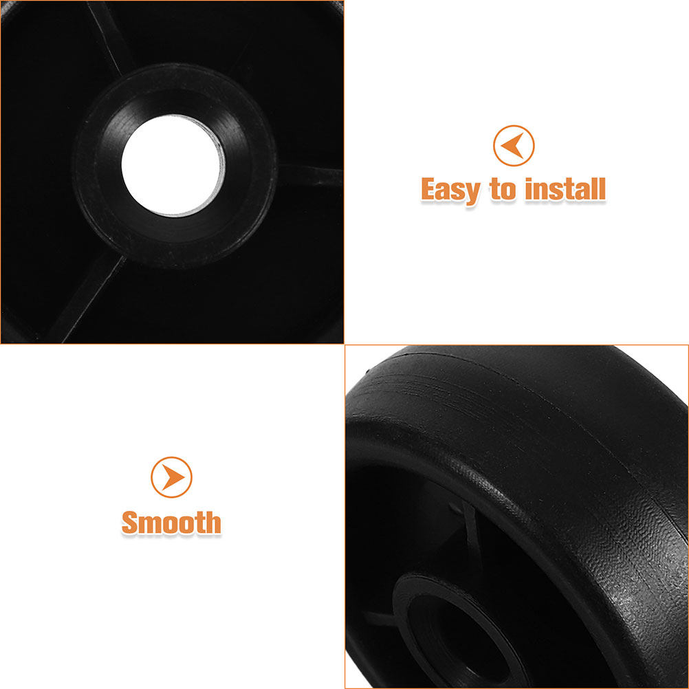 8pcs Plastic Roller Wheels Hea - Heavy Equipment Training ulasan dan harga