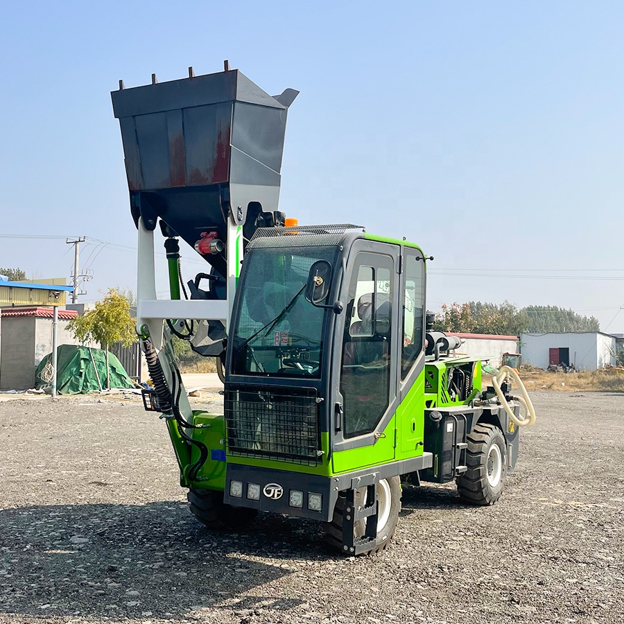 1.8m3 EPA EU5 Mixer Truck Dies - Concrete Mixer Machine ulasan dan harga