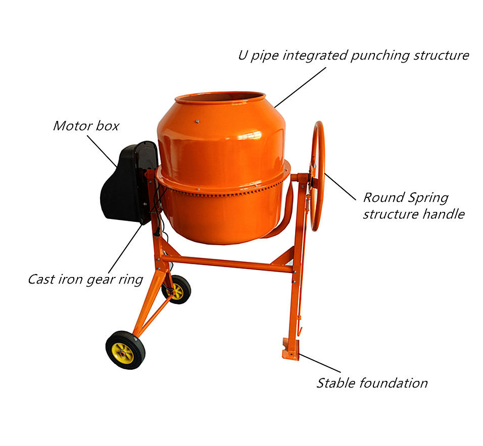 Cement Mixer/electric Motor Co - Concrete Mixer Machine ulasan dan harga