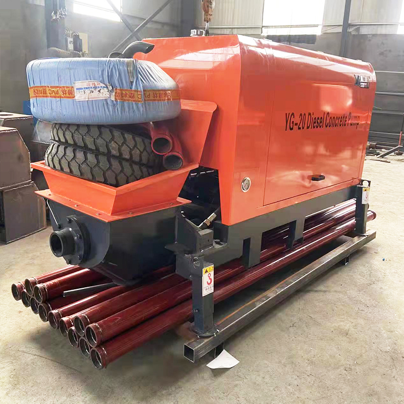 Concrete Pump Cement Pump Mach - Concrete Mixer Machine ulasan dan harga