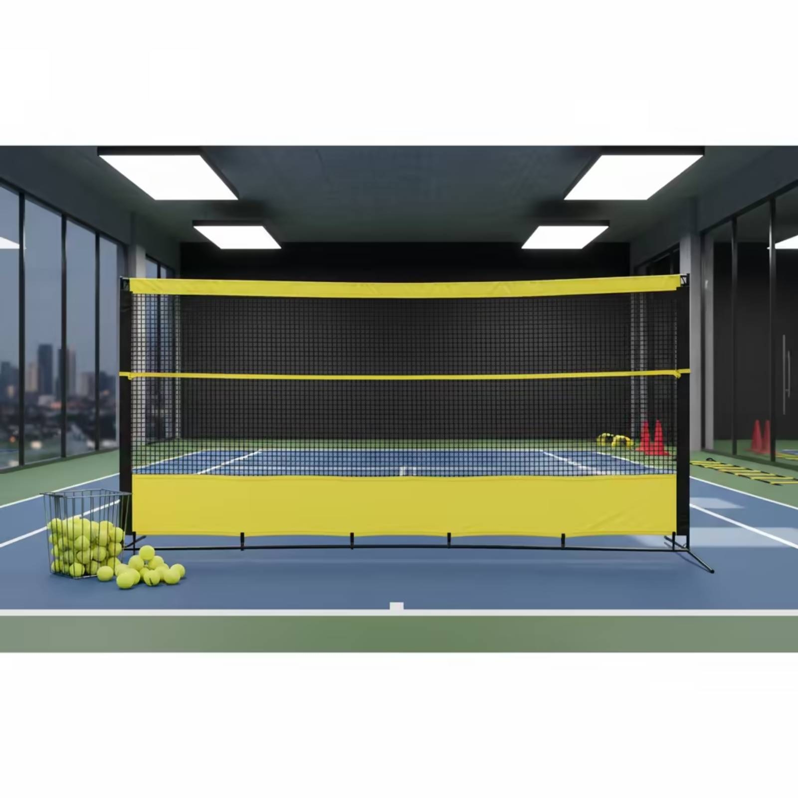 Tennis Rebound Net with Bag So - Heavy Equipment Training ulasan dan harga