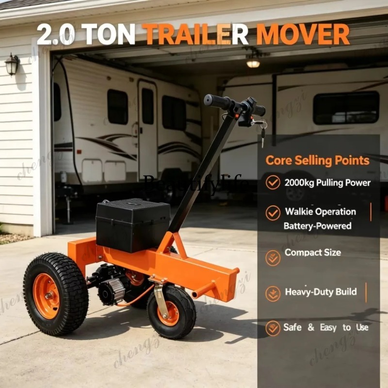 M81 Electric Towing Tractor RV - Heavy Equipment Transporter ulasan dan harga