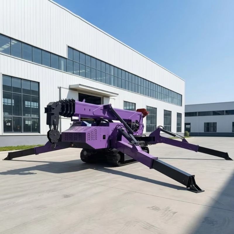 3Ton Spider Crawler Crane 10m  - Compact Crawler Boom Lift ulasan dan harga