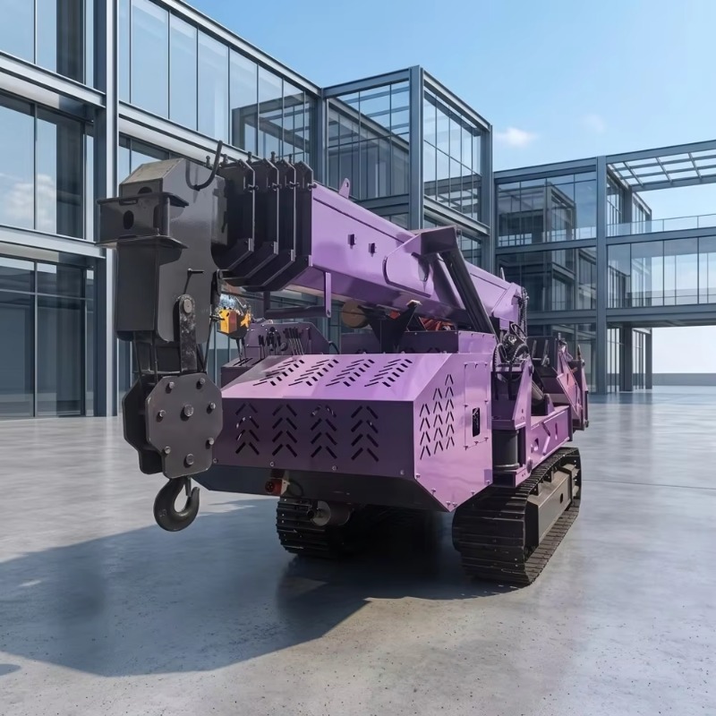 3Ton Spider Crawler Crane 10m  - Compact Crawler Boom Lift ulasan dan harga