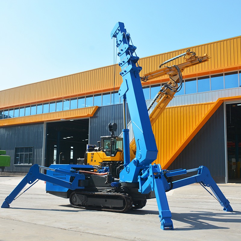 3Ton Spider Crawler Crane 10m  - Compact Crawler Boom Lift ulasan dan harga