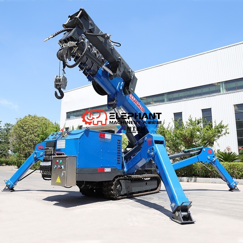 Hydraulic 3 Ton Knuckle Boom M - Compact Crawler Boom Lift ulasan dan harga
