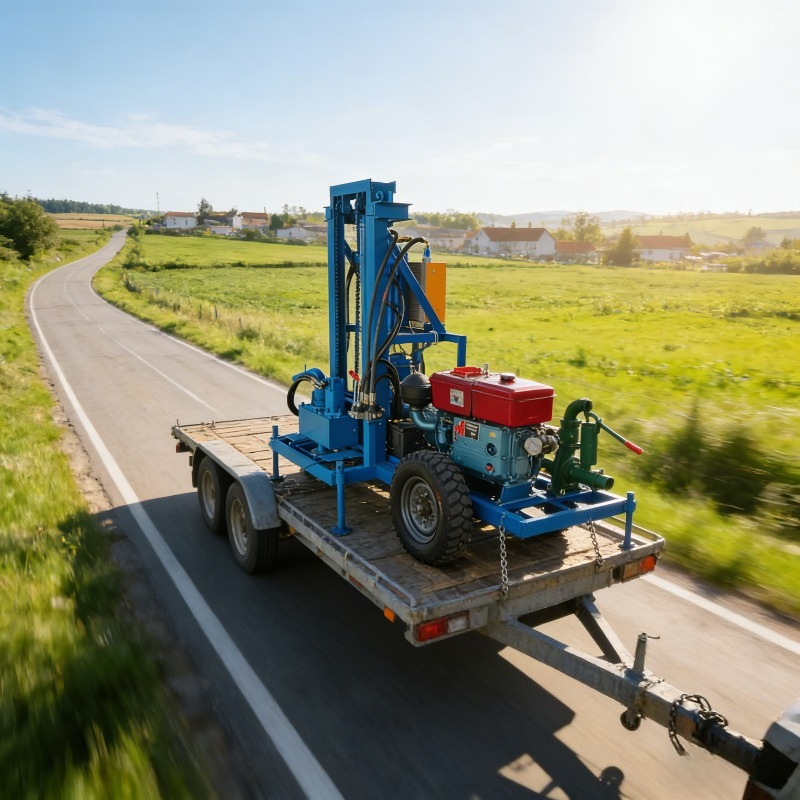 Heavy Duty Small Blue Diamond  - Heavy Equipment Drilling Rig ulasan dan harga