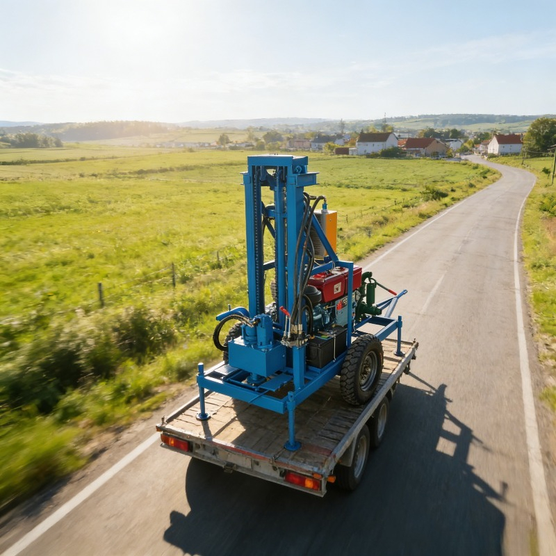 Heavy Duty Small Blue Diamond  - Heavy Equipment Drilling Rig ulasan dan harga
