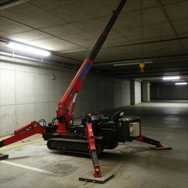 Customized 3 Ton Mini Spider C - Compact Crawler Boom Lift ulasan dan harga