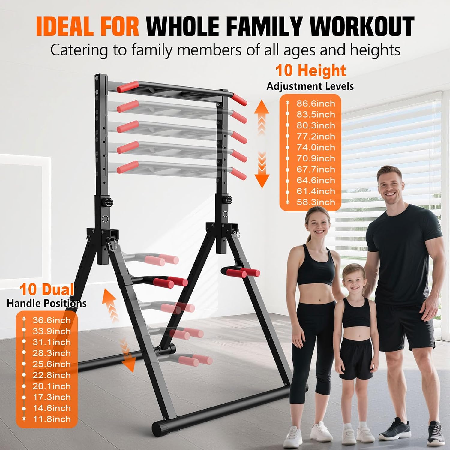 Foldable Power Tower Dip Stati - Heavy Equipment Training ulasan dan harga