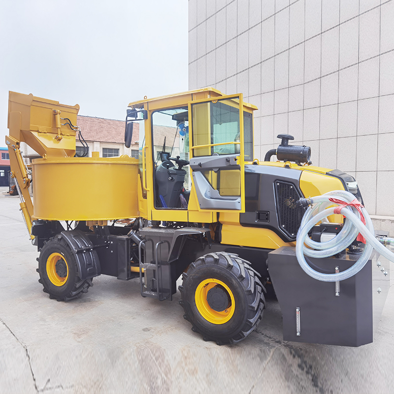 1 To 6.5m³ Mobile Self Loading - Concrete Mixer Machine ulasan dan harga