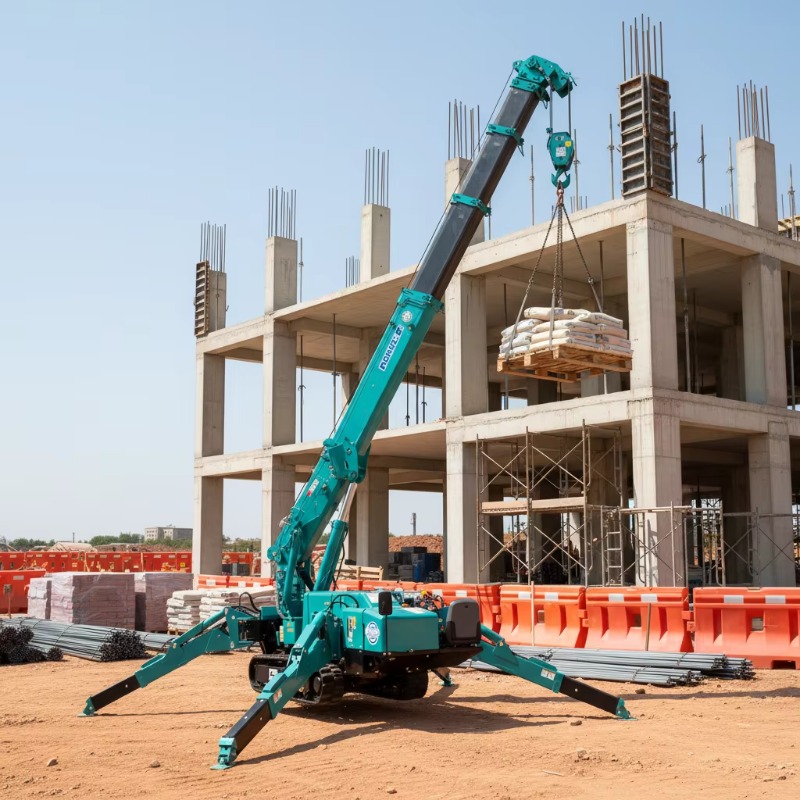 Spider Cranes Mini Crawler Cra - Compact Crawler Boom Lift ulasan dan harga