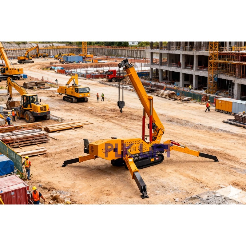 Spider Cranes Mini Crawler Cra - Compact Crawler Boom Lift ulasan dan harga