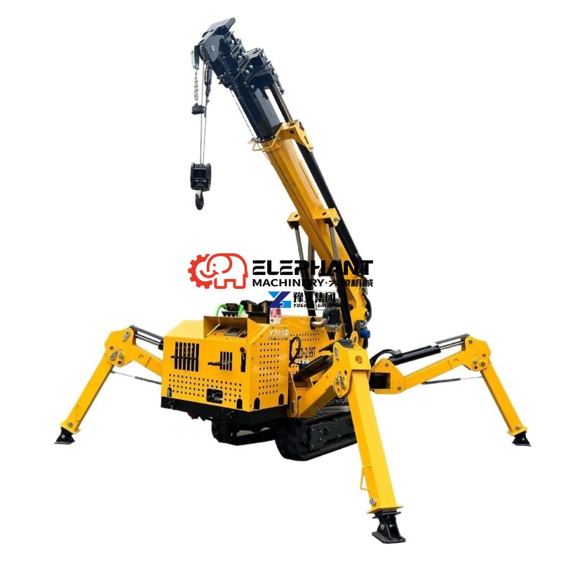 ISO Certified 5Ton 12Ton Mini  - Compact Crawler Boom Lift ulasan dan harga