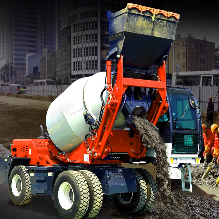 Self Loading Concrete Mixer 4. - Concrete Mixer Machine ulasan dan harga