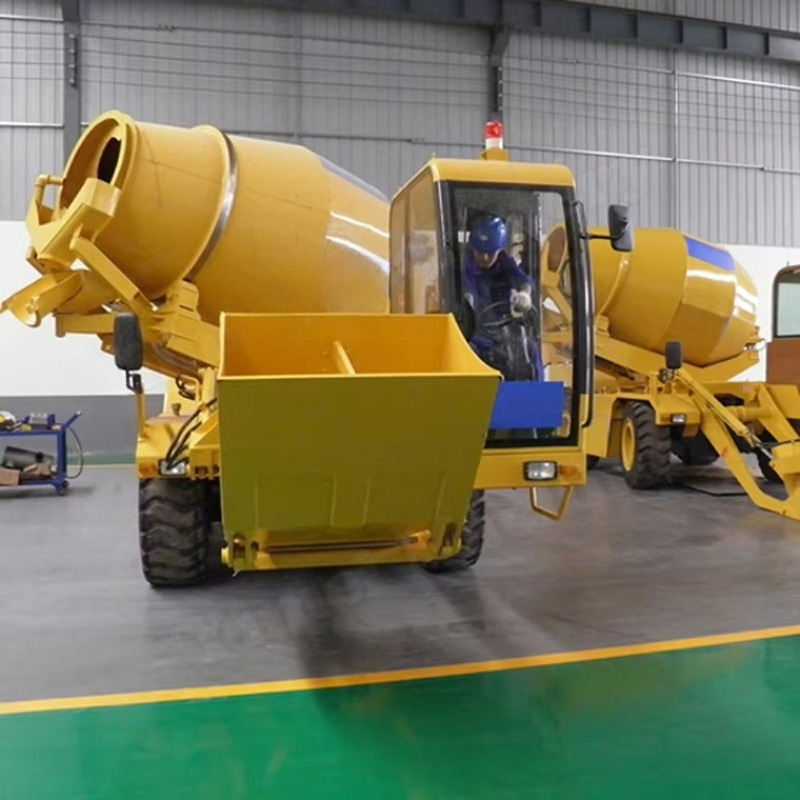 Self Loading Concrete Mixer 4. - Concrete Mixer Machine ulasan dan harga