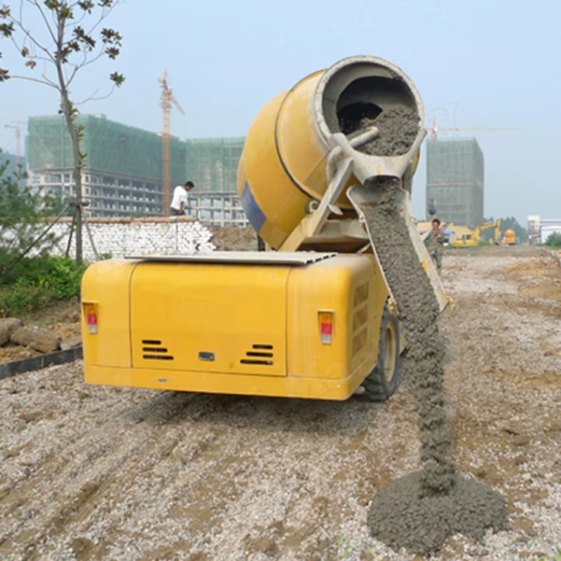 Self Loading Concrete Mixer 4. - Concrete Mixer Machine ulasan dan harga
