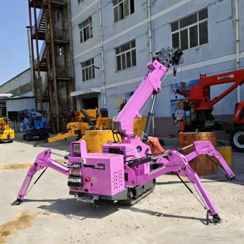 7Ton Remote Control Spider Cra - Compact Crawler Boom Lift ulasan dan harga