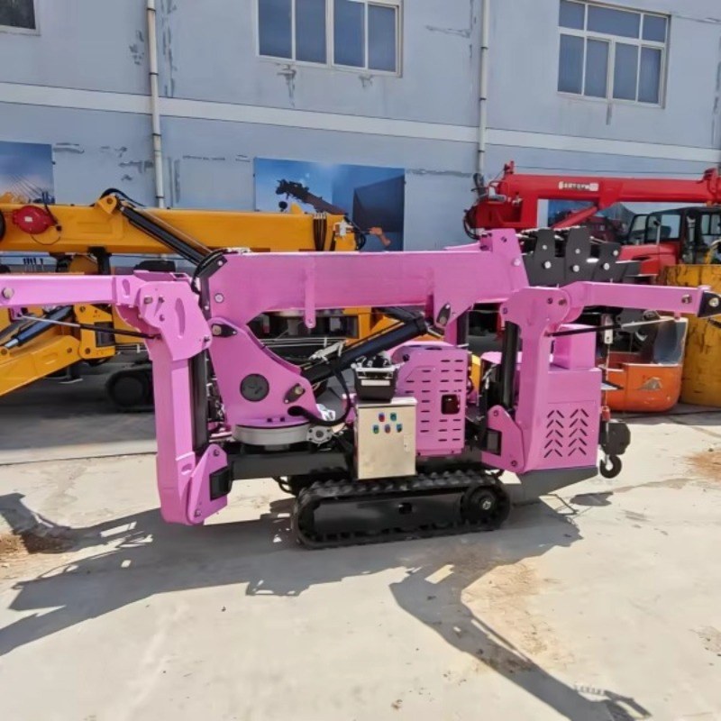 7Ton Remote Control Spider Cra - Compact Crawler Boom Lift ulasan dan harga