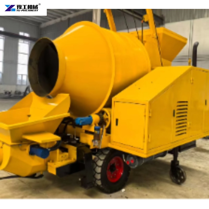 Trailer-mounted Concrete Mixer - Concrete Mixer Machine ulasan dan harga