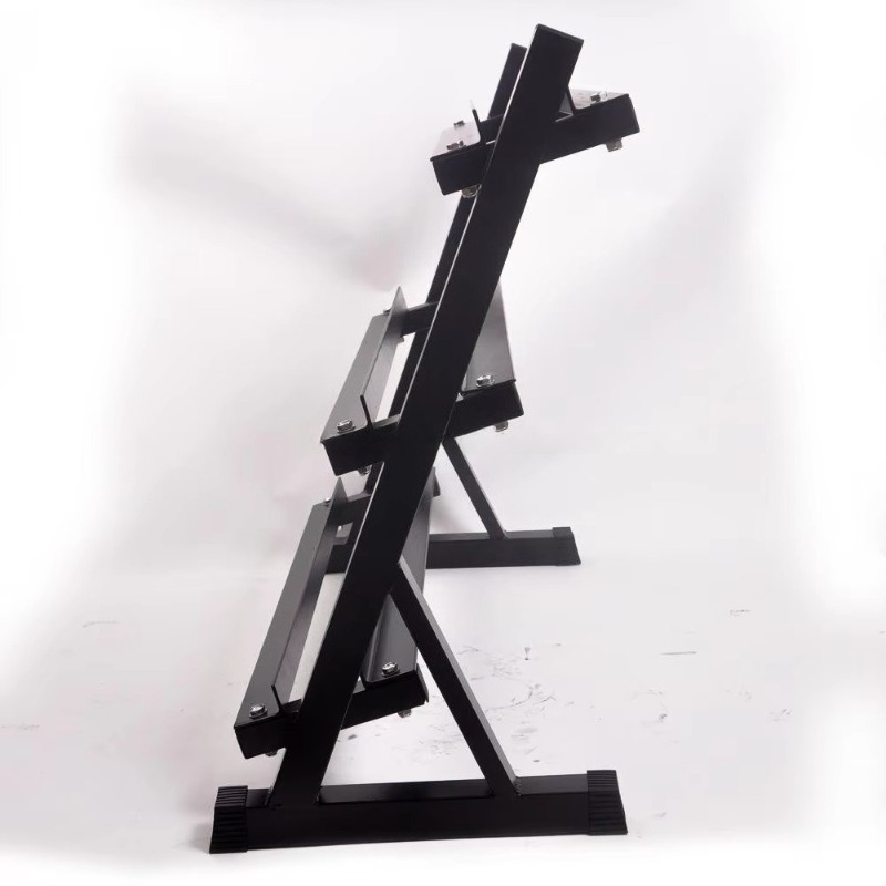 3-Tier Dumbbell Storage Rack 8 - Heavy Equipment Training ulasan dan harga