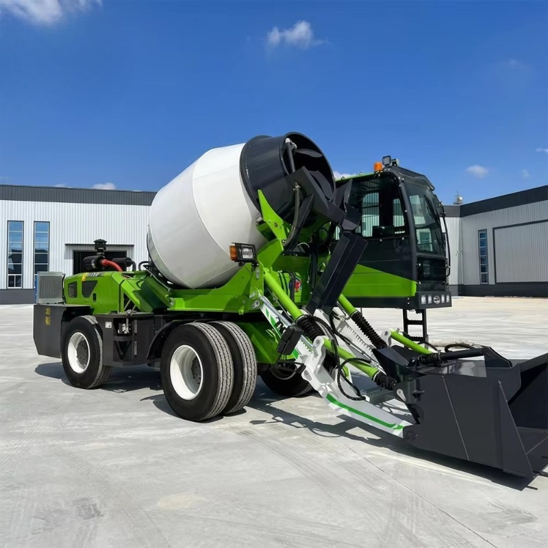 3.5m³ Self-loading Concrete Mi - Concrete Mixer Machine ulasan dan harga