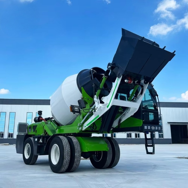 3.5m³ Self-loading Concrete Mi - Concrete Mixer Machine ulasan dan harga