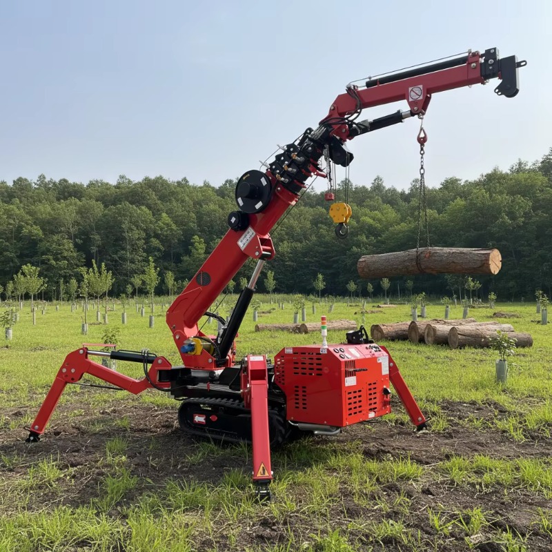 6Ton Hydraulic Telescopic Spid - Compact Crawler Boom Lift ulasan dan harga