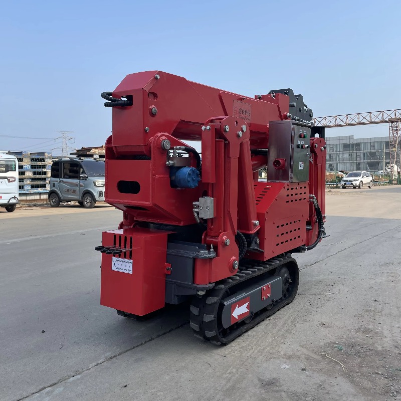 6Ton Hydraulic Telescopic Spid - Compact Crawler Boom Lift ulasan dan harga