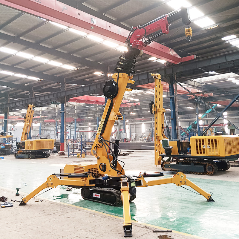 Electric Spider Crane Crawler  - Compact Crawler Boom Lift ulasan dan harga