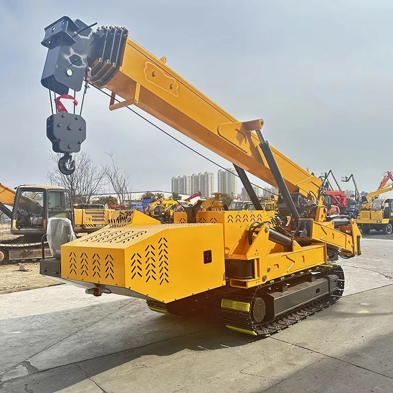 8Ton Heavy Lifting Spider Cran - Compact Crawler Boom Lift ulasan dan harga