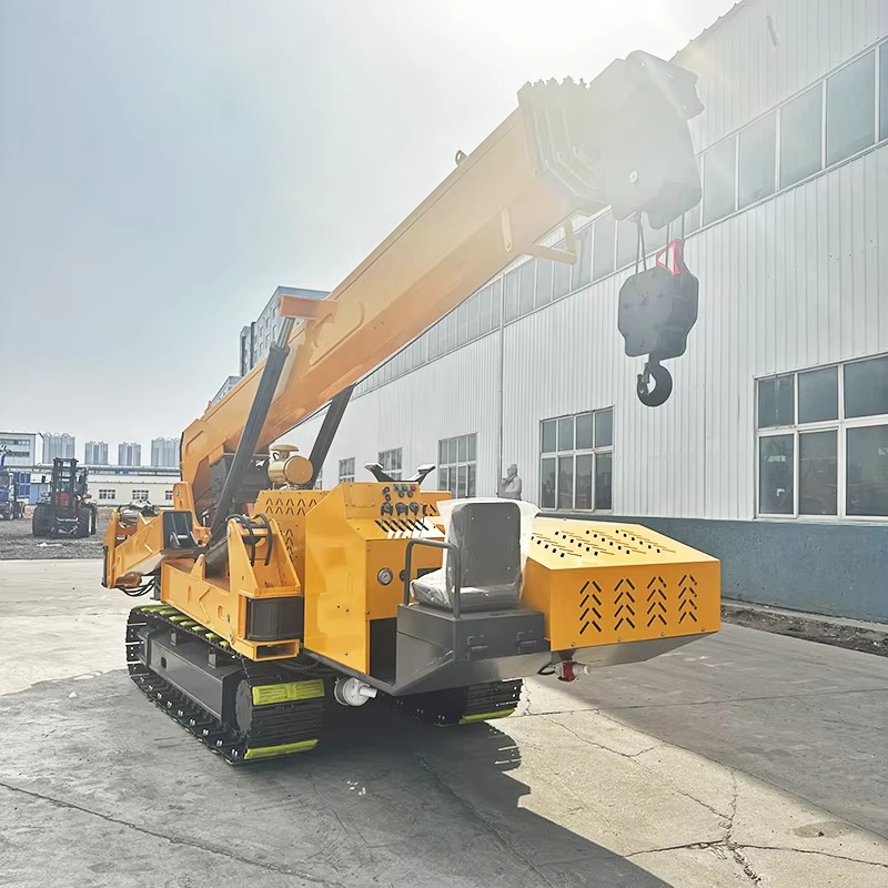 8Ton Heavy Lifting Spider Cran - Compact Crawler Boom Lift ulasan dan harga