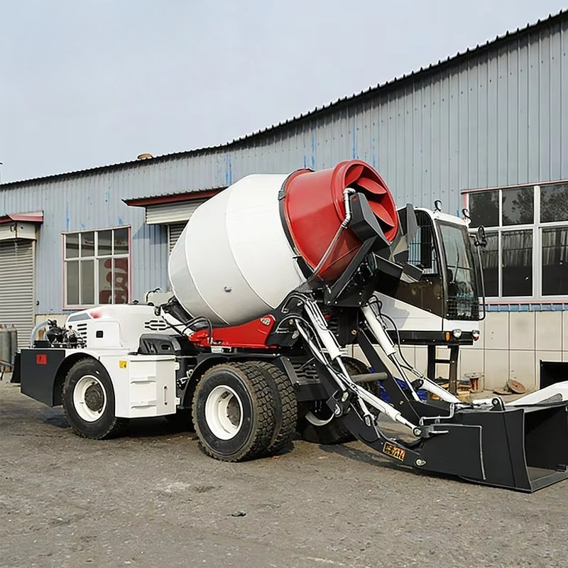 3.5m³ Self Loading Mobile Conc - Concrete Mixer Machine ulasan dan harga