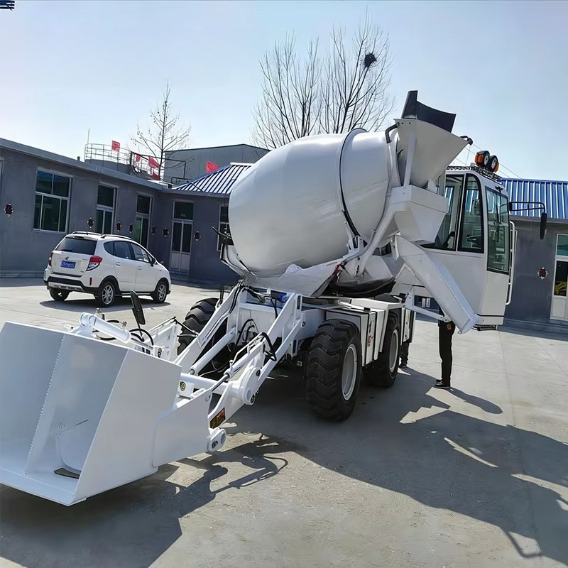 3.5m³ Self Loading Mobile Conc - Concrete Mixer Machine ulasan dan harga