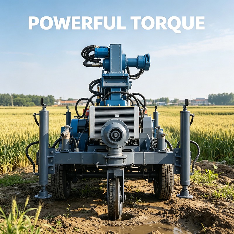 Heavy Duty Crawler Water Well  - Heavy Equipment Drilling Rig ulasan dan harga