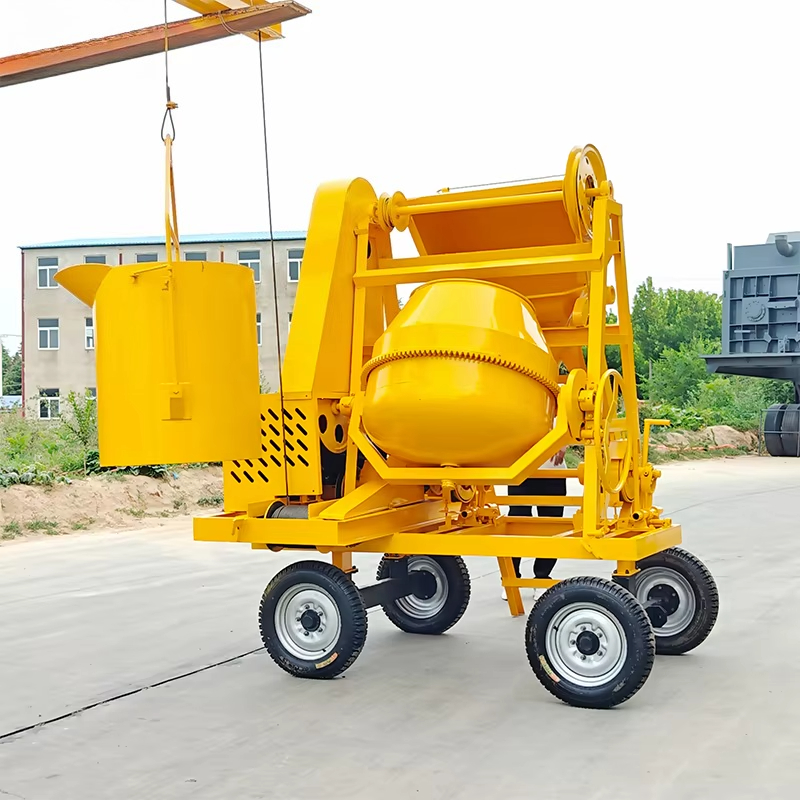 High Efficiency Portable Mini  - Concrete Mixer Machine ulasan dan harga